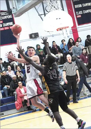  ?? File photo by Ernest A. Brown ?? Lincoln senior Cody Anter wanted to build on the Division III basketball championsh­ip when he and Randall Hien led the baseball team into the Division I campaign.