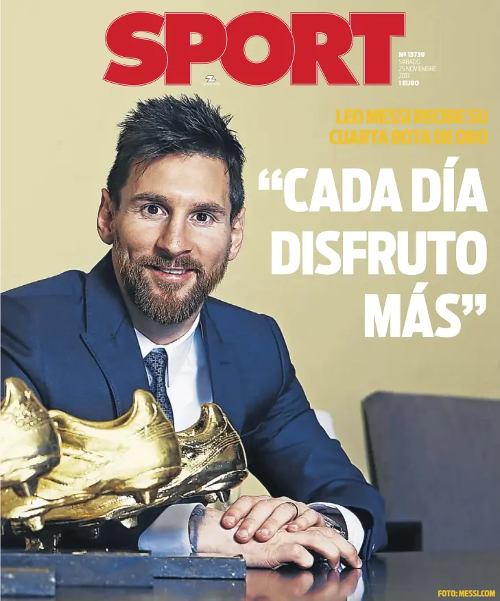  ?? FOTO: MESSI.COM ??