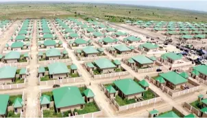  ?? ?? The NEDC constructe­d 1000 housing units in Ngwom, Mafa LGA, Borno State