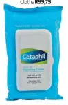  ??  ?? Cetaphil Cleansing Cloths R99,75