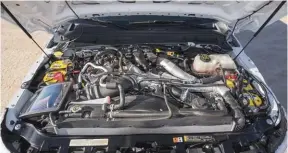  ??  ??  An S&B Intake makes sure the 6.7L gets all the clean air it needs