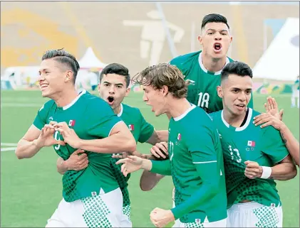  ?? Foto Notimex ?? El equipo mexicano buscará sellar su pase a las semifinale­s el domingo cuando enfrente a Ecuador.