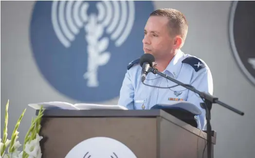  ?? (IDF) ?? BRIG.-GEN. RAN KOCHAV, former commander of the air force’s Air Defense Command, takes over as the new chief IDF spokespers­on and member of the General Staff.