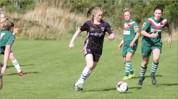  ??  ?? Orla Casey in action for Wexford Youths Women.