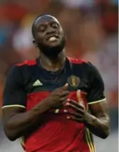  ?? FOTO BELGA ?? Romelu Lukaku.