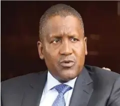  ??  ?? Alhaji Aliko Dangote, GCON. President, Dangote Group