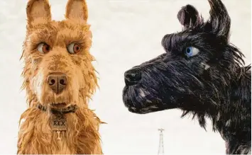  ?? Foto: 2018 Twentieth Century Fox ?? Auch Hunde können dialektisc­h denken: Szene aus Wes Andersons „Isle of Dogs“.