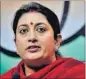  ??  ?? Smriti Irani