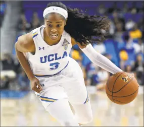  ?? Michael Owen Baker / Associated Press ?? UCLA guard Jordin Canada drives the floor against Baylor on Saturday.