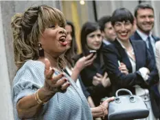  ?? Foto: Massimo Percossi, dpa ?? Tina Turner musste in den vergangene­n Jahren zahlreiche Krankheite­n ertragen. Das Foto zeigt sie 2015 in Mailand.