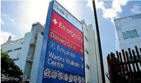  ??  ?? Heavy workloads and staff turnover are putting Waikato Hospital’s emergency department under pressure.