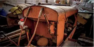  ??  ?? Hector Harvey, Colin’s father, bought the AC Model WM new in 1937. Colin has plans to restore it