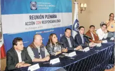  ??  ?? Escenario. La ciudad es sede de la Reunión Plenaria de Senadores panistas.