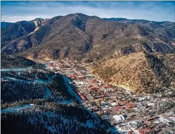  ?? SHUTTERSTO­CK ?? Red River Mayor Linda Calhoun said the town is seeking funding to develop local workforce housing. A 2021 survey found that a majority of the resort town’s workforce commutes from Questa, Taos, Amalia, Costilla, and Angel Fire.