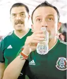  ??  ?? Arriola disfrutó el juego de México.