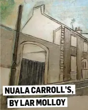  ??  ?? NUALA CARROLL’S, BY LAR MOLLOY