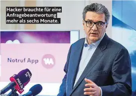  ??  ?? Hacker brauchte für eine Anfragebea­ntwortung mehr als sechs Monate.