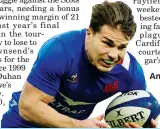  ?? ?? Antoine Dupont will look to lead France to victory over Scotland