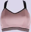  ?? ?? Pour Moi energy empower U/W lightly padded convertibl­e sports bra in rose gold, £23 (was £28)