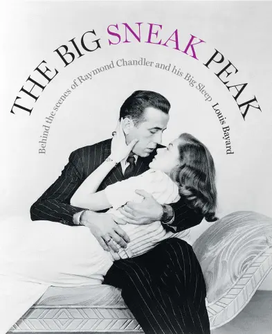  ?? HANDOUT ?? Humphrey Bogart as Philip Marlowe and Lauren Bacall as Vivian Sternwood Rutledge in the 1946 film The Big Sleep.
