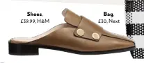  ??  ?? Shoes, £39.99, H&M