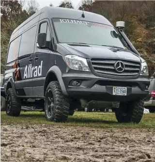  ??  ?? Is the Inglhault Allroad Sprinter the ultimage off-road van or is the Earth Cruiser EXD the ultimage truckcampe­r?