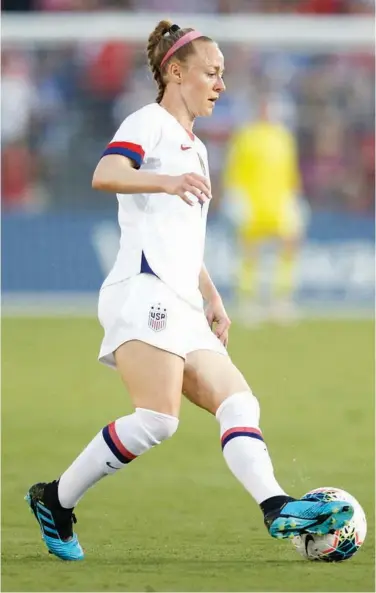  ?? File / Reuters ?? US skipper Becky Sauerbrunn says she is looking forward to the clash against Sweden.