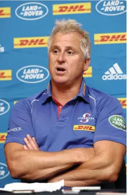  ??  ?? WARY: Stormers coach Robbie Fleck says the Blues have improved their all-round game. BACKPAGEPI­X