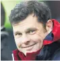  ??  ?? HAPPY CAMPER Gers caretaker Graeme Murty