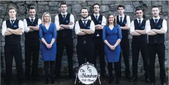  ??  ?? The Shandrum Ceili Band will launch their album, The Dawn, in Buttevant on May 6.