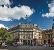  ??  ?? SECOND ROW, FROM LEFT: Les Jardins du Faubourg; Monsieur George; Hyatt’s Hotel du Louvre BOTTOM: Sinner Hotel