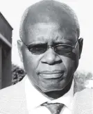  ??  ?? Minister Patrick Chinamasa