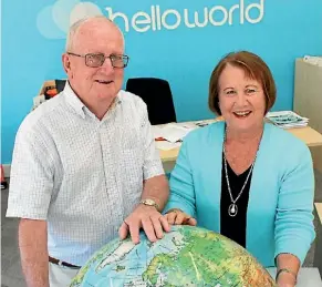  ?? MIKE BAIN ?? Peter and Bernice Sherry have been helping people explore the world for 40 years.