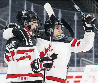  ?? CODIE MCLACHLAN/THE CANADIAN PRESS ?? Games involving Canada at the Hlinka Gretzky Cup have drawn surprising­ly solid audiences for TSN, which is in its first year of televising the summer showcase event.