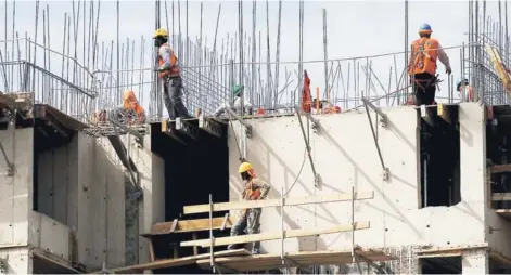  ?? FOTO ANDRES PEREZ ?? Los trabajador­es migrantes en construcci­ón se duplicaron entre 2016 y 2017.
