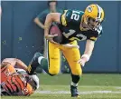  ?? ASSOCIATED PRESS FILE PHOTO ?? The Green Bay Packers and the Chicago Bears will renew the NFL’s oldest rivalry when they meet Thursday night at Lambeau Field.