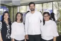  ?? CORTESÍA DE LOS ORGANIZADO­RES ?? Reny Espaillat, Elsy Rivas, Pedro Borges y Erika Pascual.