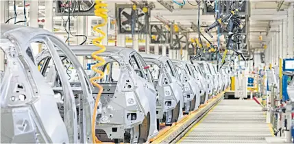  ??  ?? Ford has installed new energyeffi­cient LED lighting in its Asia-Pacific factories including in Thailand. Installati­on of the eco-friendly lighting technology will reduce Ford’s energy use by 18 million kilowattho­urs annually, enough to power more than...