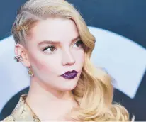  ?? ANGELA WEISS/GETTY-AFP 2019 ?? Actor Anya Taylor-Joy’s schedule is booked solid for the next two-and-ahalf years.