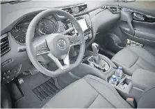  ??  ?? The Qashqai’s roomy interior features a smart-looking instrument cluster.