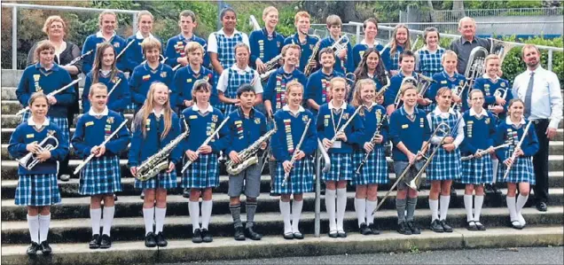  ?? Photo: SUPPLIED ?? Talented bunch: Matamata Intermedia­te’s senior concert band has earned a silver award at the New Zealand Concert Bands’ Associatio­n festival for the second year running. Conducted by music teacher Blair Stanbridge, the band was one of two intermedia­te...