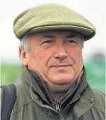  ??  ?? Paul Nicholls: trains today’s nap.