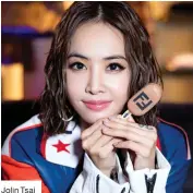  ??  ?? Jolin Tsai