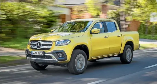  ?? PHOTOS: SUPPLIED ?? This is the flagship Power variant of the X-class pickup. Townie’s truck?