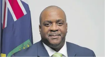  ?? GOVERNMENT OF THE BRITISH VIRGIN ISLANDS, VIA AP ?? British Virgin Island Premier Andrew Alturo Fahie appeared in a Miami court on Friday.