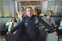  ?? Netflix ?? Gen. Mark R. Naird (Steve Carell) is put in command of the U.S. Space Force in the new Netflix comedy series.