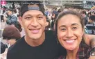  ??  ?? FUND: Israel Folau’s online GoFundMe campaign before it was shut down.