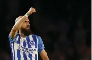  ?? Picture: REUTERS ?? BRUNO SALTOR: Feels Brighton & Hove Albion need another three points to stay up.