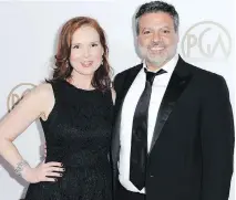  ?? RICHARD SHOTWELL/INVISION/THE ASSOCIATED PRESS ?? First-time Oscars telecast producers Jennifer Todd, left, and Michael De Luca may want their show to focus on the movies, but they say they support messages from the heart, even if it means turning the podium into a political pulpit.