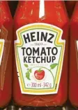  ?? Foto: dpa ?? Heinz Tomatenket­chup suchen Kunden bald vergeblich bei Edeka.